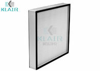Eficacia alta del filtro de aire de la fibra de vidrio 99,97 micro para el gabinete del flujo laminar