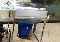 La fan industrial filtra, unidad de filtrado del ventilador con el flujo de aire 0.6ms probado