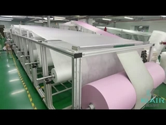 F5 Medios de filtro de bolsillo soplados por fusión para aire acondicionado HVAC