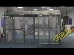 Cabina limpia modificada para requisitos particulares de la clase 100 Room/ISO 5 ISO 7 limpios modulares limpios