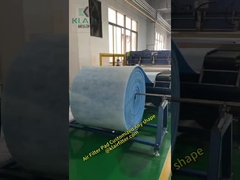Medios de filtro de la ventilación del aire Rolls, material del filtro de aire de la fibra sintética G2 G3 G4