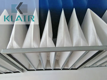 Aire acondicionado lavable de Ahu de los filtros de aire del bolso con la alta carga G3 G4 M5 M6 del polvo