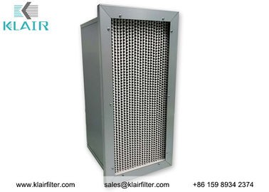 Sistema industrial del filtro de aire, filtro plisado de Hepa con los lados dobles de la célula de jefe