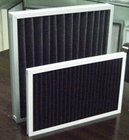 Filtración primaria plegable de la pantalla de filtro del carbono activado para el sistema de ventilación