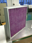 Filtro de aire medio de la fábrica del panel del plegamiento de la eficacia para la maquinaria exacta electrónica