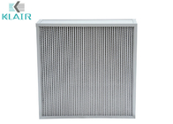 Filtro de aire de aluminio encajonado del separador HEPA de la fibra de vidrio para el sistema de la HVAC