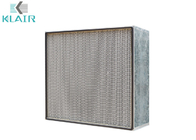 Filtro de aire de aluminio encajonado del separador HEPA de la fibra de vidrio para el sistema de la HVAC