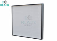 Filtro plisado fibra de vidrio de Hepa, filtro de aire para el sistema industrial de la HVAC
