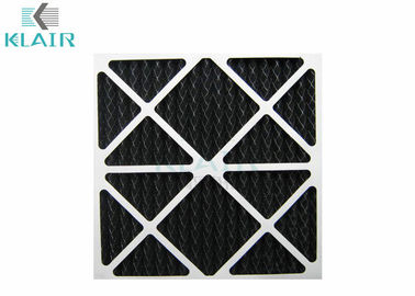 Filtro de aire plisado del carbón de leña, filtro del olor del carbono para la ventilación del hotel del aeropuerto