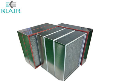 Los Ss 304 enmarcan el filtro de aire de alta temperatura hasta 400℃ con la red protectora