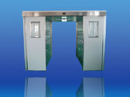 Ducha de aire automática del recinto limpio de la puerta deslizante para el retiro de polvo de la persona/del cargo