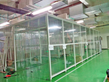 Cabina limpia modular portátil de la ducha de aire del recinto limpio con Hepa Ffu Softwall