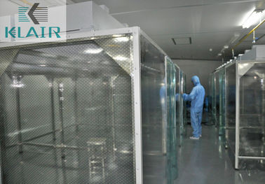 Ducha de aire modular del recinto limpio, sitio limpio de Softwall de la instalación fácil