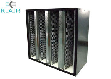 V filtro de carbón de leña activado banco, clase 2 del filtro del olor del carbono de la alta capacidad