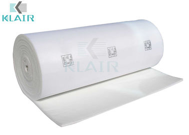 Filtro ignífugo del techo para la cabina de la pintura con medios de la fibra sintética