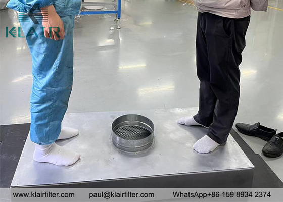 Módulo de filtro HEPA de techo con conductos, 24 pulgadas x 48 pulgadas, tipo de superficie transitable